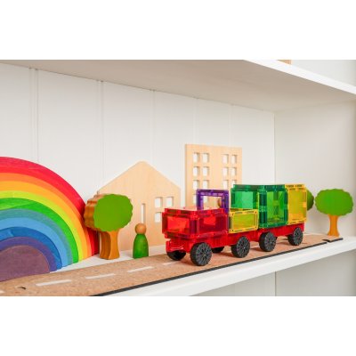 Connetix Magnetická stavebnice - Rainbow Motion Pack, 24 ks - obrázek
