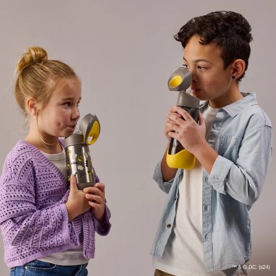 b.box Termoska na pití s brčkem 350 ml - Batman - obrázek