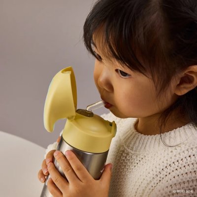 b.box Termoska na pití s brčkem 350 ml - Looney Tunes - obrázek