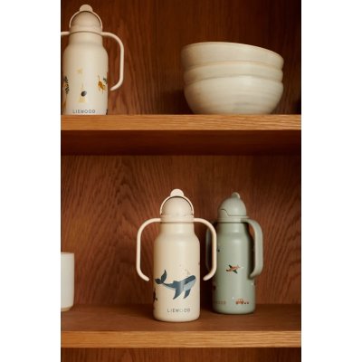 Liewood Kimmie Termoláhev na vodu 250 ml- Sea Creature/Sandy - obrázek