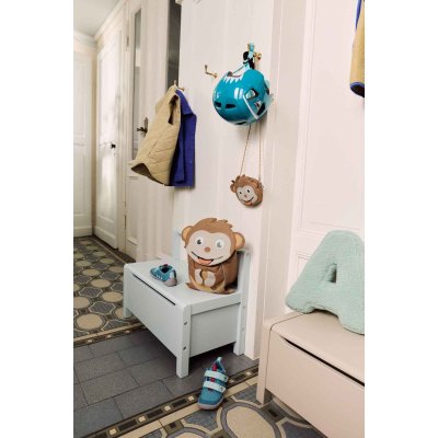 Affenzahn Dětské barefoot boty Sneaker Cotton - Happy Shark, vel. 23 - obrázek