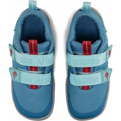 Affenzahn Dětské barefoot boty Sneaker Cotton - Happy Shark, vel. 23 - obrázek