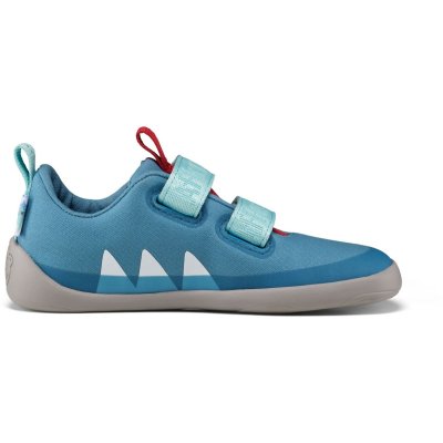Affenzahn Dětské barefoot boty Sneaker Cotton - Happy Shark, vel. 24 - obrázek