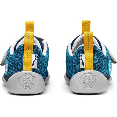 Affenzahn Dětské barefoot boty Sneaker Knit - Happy Penquin, vel. 27 - obrázek
