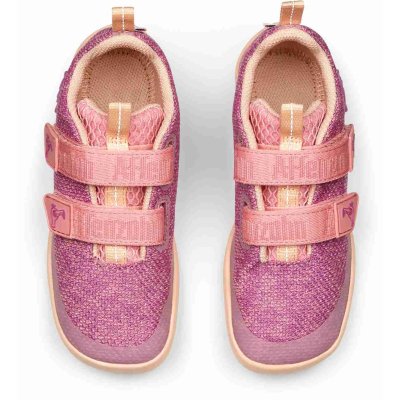 Affenzahn Dětské barefoot boty Sneaker Knit - Happy Flamingo, vel. 26 - obrázek