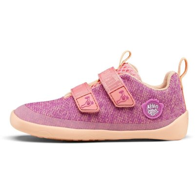 Affenzahn Dětské barefoot boty Sneaker Knit - Happy Flamingo, vel. 27 - obrázek