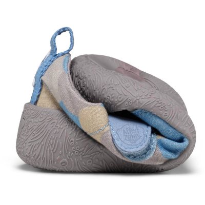 Affenzahn Dětské barefoot boty Prewalker Cotton Smally - Seal, vel. 23 - obrázek