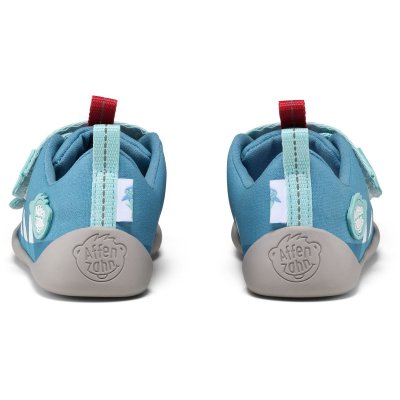 Affenzahn Dětské barefoot boty Sneaker Cotton - Happy Shark, vel. 27 - obrázek