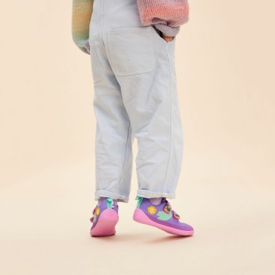 Affenzahn Dětské barefoot boty Sneaker Cotton - Happy Creative Toucan, vel. 25 - obrázek