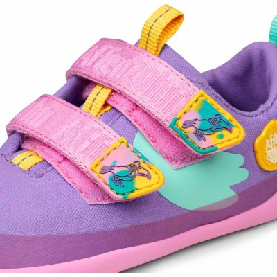 Affenzahn Dětské barefoot boty Sneaker Cotton - Happy Creative Toucan, vel. 27 - obrázek