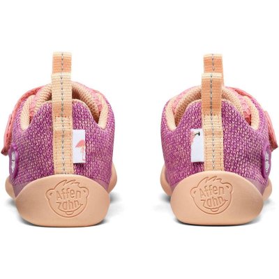 Affenzahn Dětské barefoot boty Sneaker Knit - Happy Flamingo, vel. 25 - obrázek