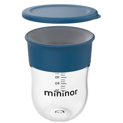 Mininor Tréninkový hrneček 220 ml - Blue Whale