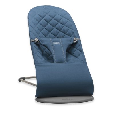 BabyBjörn Lehátko Bouncer Bliss Woven - Midnight Blue