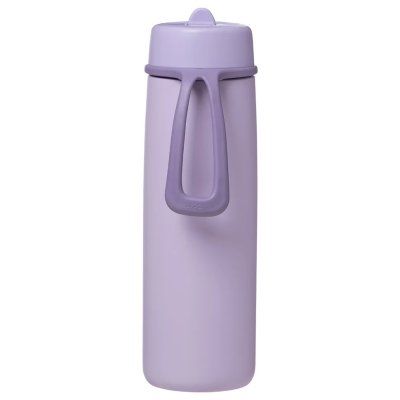 b.box Nerezová termoláhev s brčkem 690 ml - Lilac Love - obrázek