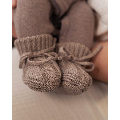 Lodger Capáčky Knit Cable - Buffalo, vel. 0 - 6 měsíců - obrázek