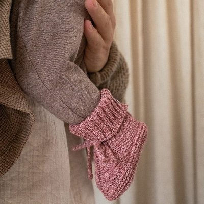 Lodger Capáčky Knit Cable - Rebel, vel. 0 - 6 měsíců