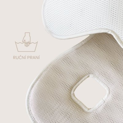 Zopa Prodyšná podložka do autosedačky Breeze sk. 0+ - Ivory Beige - obrázek