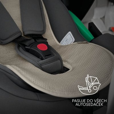 Zopa Prodyšná podložka do autosedačky Breeze sk. 0+ - Ivory Beige - obrázek