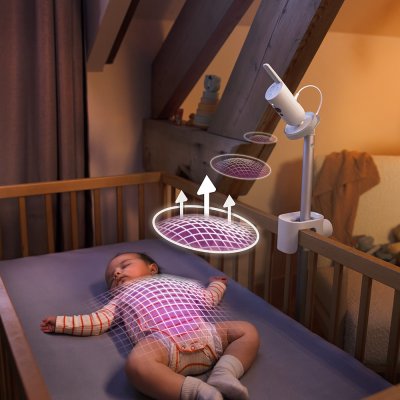 Philips Avent Premium Dětská chytrá chůvička s překladem pláče a sledováním spánku a dýchání - obrázek