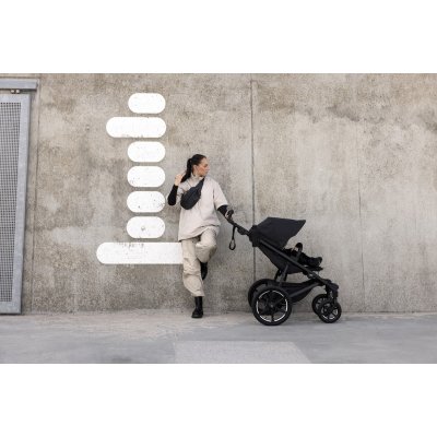 Thule Urban Glide 4-wheel Kompletní kočárek - Black/Taupe - obrázek