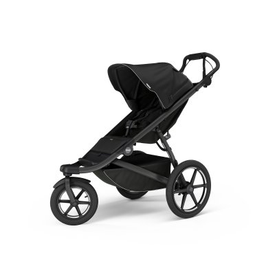 Thule Výhodný set Urban Glide 3 Kompletní kočárek + Pláštěnka + Moskytiéra + Madlo - Black/Taupe - obrázek