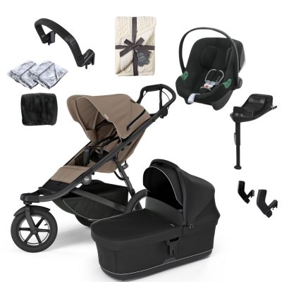 Thule Urban Glide 3 Kompletní kočárek + Autosedačka a příslušenství - Taupe/Black