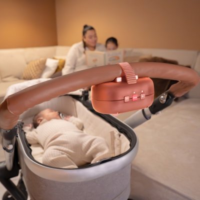 Zazu Robby Houpadlo kočárku - Terakota - obrázek