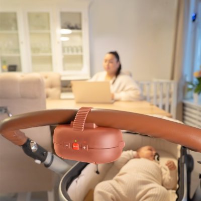 Zazu Robby Houpadlo kočárku - Terakota - obrázek