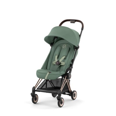 Cybex Platinum Coya 2025 + Moskytiéra - Rosegold/Leaf Green - obrázek
