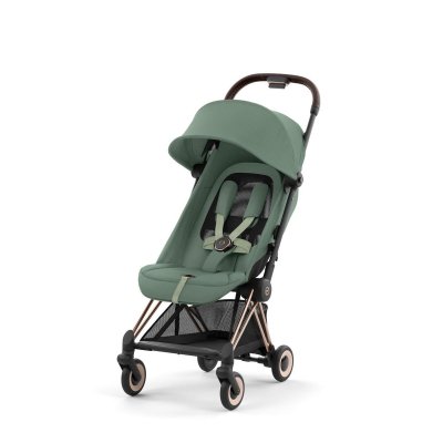 Cybex Platinum Coya 2025 + Moskytiéra - Rosegold/Leaf Green - obrázek