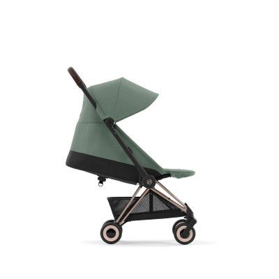 Cybex Platinum Coya 2025 + Moskytiéra - Rosegold/Leaf Green - obrázek