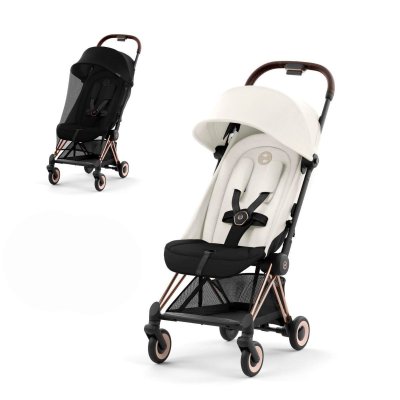 Cybex Platinum Coya 2025 + Moskytiéra - Rosegold/Off White