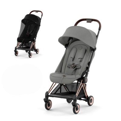 Cybex Platinum Coya 2025 + Moskytiéra - Rosegold/Mirage Grey