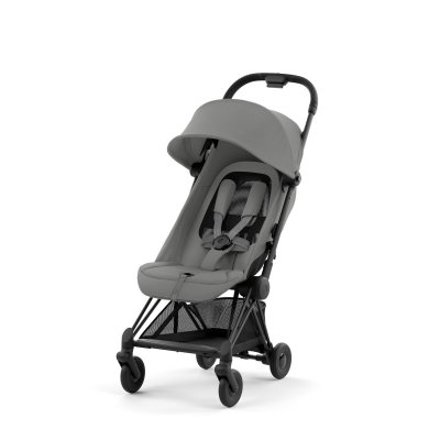 Cybex Platinum Coya 2025 + Moskytiéra - Matt Black/Mirage Grey - obrázek