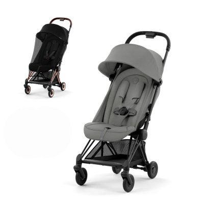 Cybex Platinum Coya 2025 + Moskytiéra - Matt Black/Mirage Grey