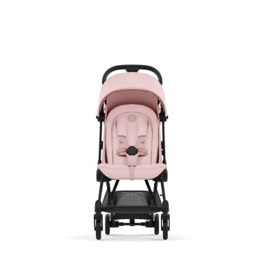 Cybex Platinum Coya 2025 + Moskytiéra - Matt Black/Peach Pink - obrázek