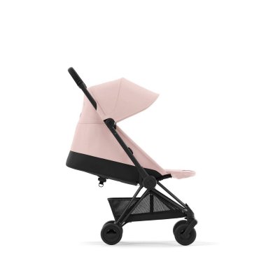 Cybex Platinum Coya 2025 + Moskytiéra - Matt Black/Peach Pink - obrázek