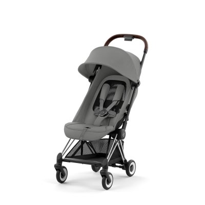 Cybex Platinum Coya 2025 + Moskytiéra - Chrome Dark Brown/Mirage Grey - obrázek