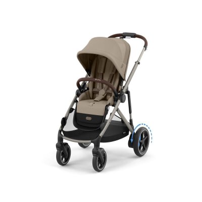 Cybex Gold e-Gazelle Set Kompletní kočárek - Almond Beige - obrázek
