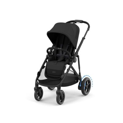 Cybex Gold e-Gazelle Set Kompletní kočárek - Moon Black - obrázek