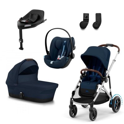 Cybex Gold e-Gazelle Set Kompletní kočárek - Ocean Blue