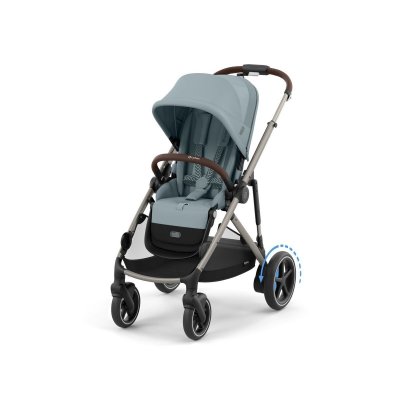 Cybex Gold e-Gazelle Set Kompletní kočárek - Stormy Blue - obrázek