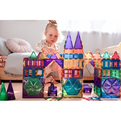 Connetix Magnetická stavebnice - Rainbow Mega Pack, 212 ks - obrázek