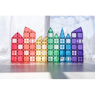 Connetix Magnetická stavebnice - Rainbow Mega Pack, 212 ks - obrázek