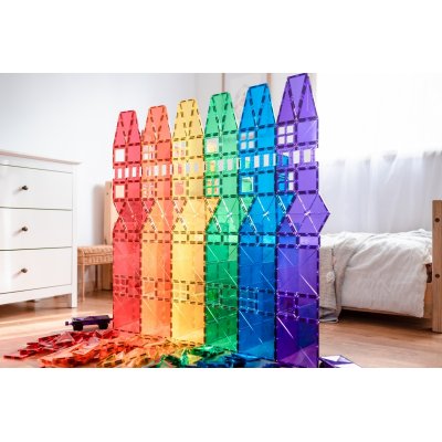 Connetix Magnetická stavebnice - Rainbow Mega Pack, 212 ks - obrázek