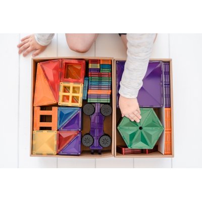 Connetix Magnetická stavebnice - Rainbow Mega Pack, 212 ks - obrázek