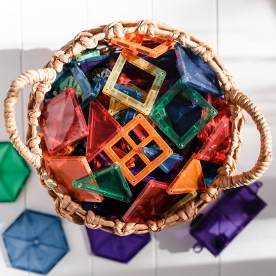 Connetix Magnetická stavebnice - Rainbow Mega Pack, 212 ks - obrázek