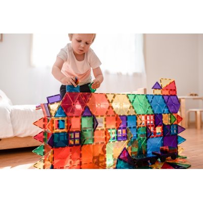 Connetix Magnetická stavebnice - Rainbow Mega Pack, 212 ks - obrázek