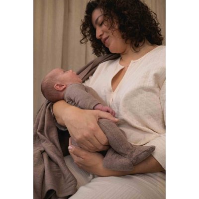 Lodger Overal novorozenecký Melange - Buffalo, vel. 50 - obrázek