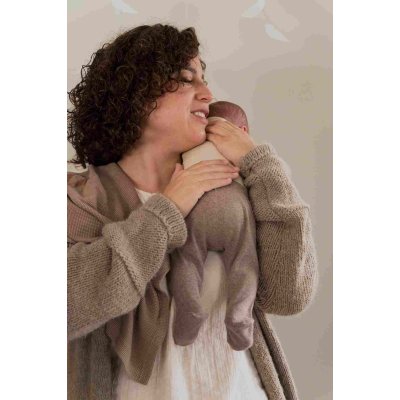 Lodger Tepláčky novorozenecké Melange - Buffalo, vel. 50 - obrázek